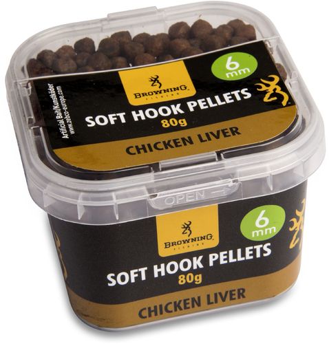 Browning Method Soft Hook Pellets Chicken Liver 6mm