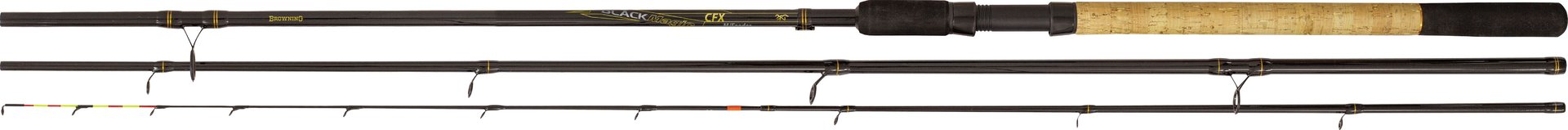 80g Feederrute Friedfischangeln Browning Black Magic® CFX Feeder M 3,60m 40g