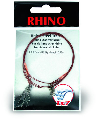 Rhino Stahlvorfach 1x7 9kg