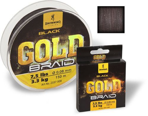 Browning Black Magic Gold Braid 0,10mm 3,6kg