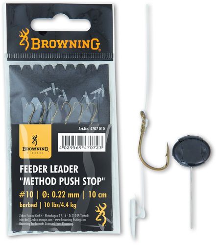 Browning F.Leader Method Push Stop Gr.10 0,22mm