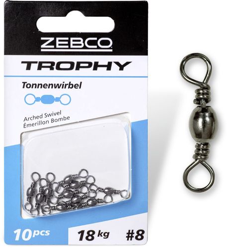 Zebco Trophy Tonnenwirbel 12mm 10kg